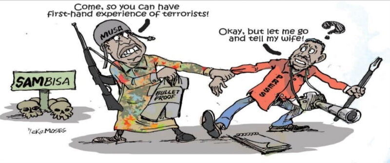 Cartoon: ‘Let’s go, pen is mightier than sword’