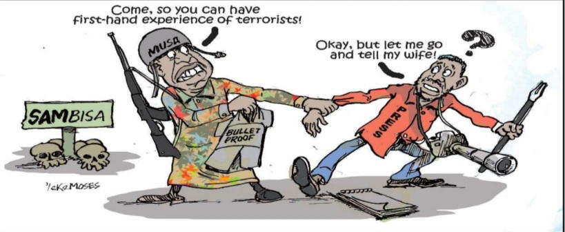 Cartoon: ‘Let’s go, pen is mightier than sword’
