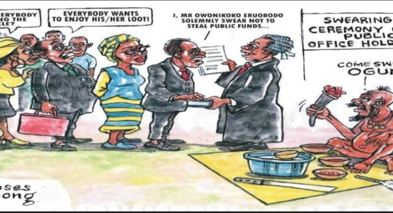 Cartoon: Nigerian politicians are ‘born again’