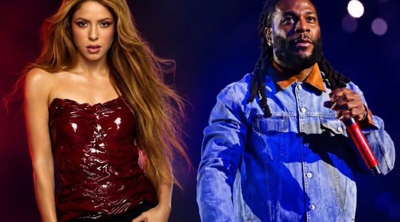 2026 FIFA World Cup: Burna Boy, Shakira to perform in opening ceremony