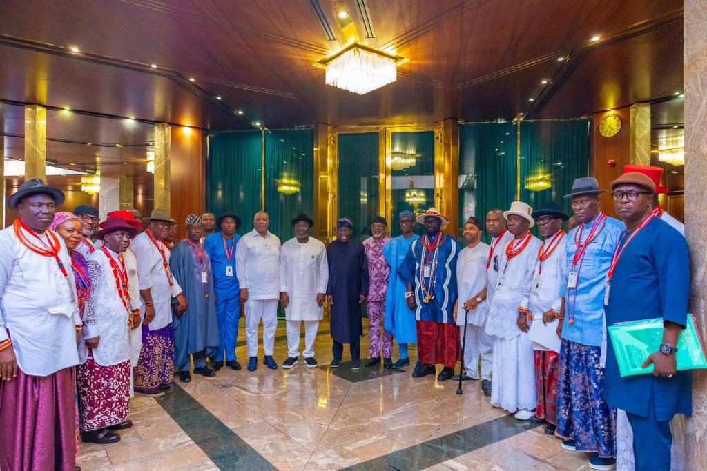 Warri Federal Constituency: Ijaw, Itshekiri, Urhobo leaders meet Tinubu, agree to end protests