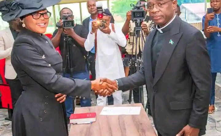 Alia swears in new Benue High Court judge, says judiciary is hope of common man