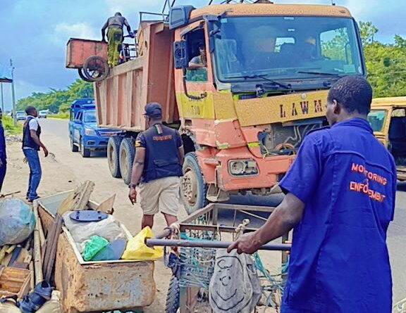 Refuse Heaps: Agency donates 10 waste trucks to Lagos