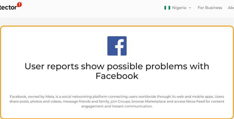 Facebook, Instagram down as Meta users report global outage