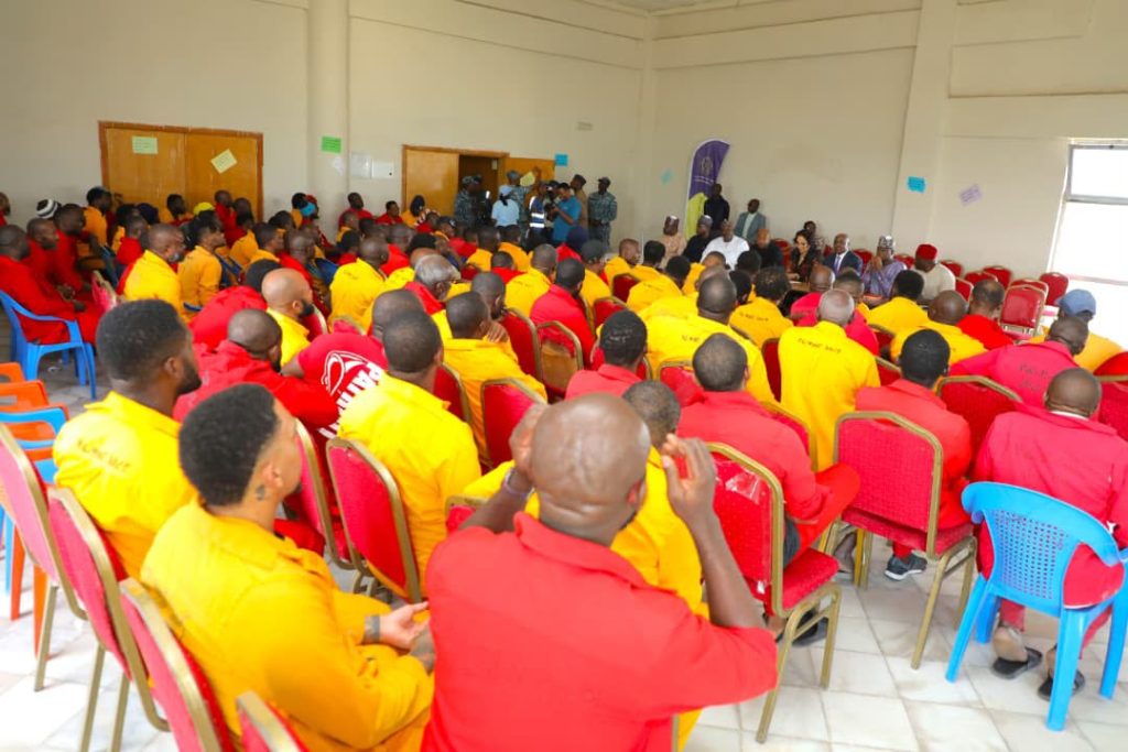 The Nigerian prisoners spokesperson commended both governments for concluding the agreement and pledged that the inmates would conduct themselves