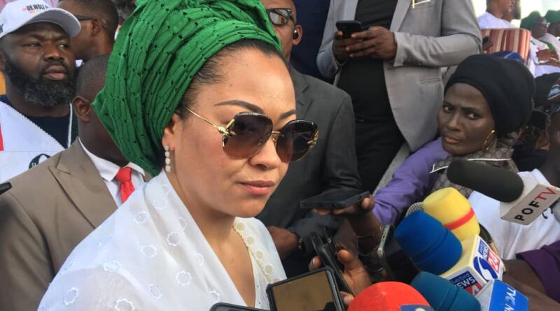 Ekiti Guber: Senator Natasha condemns alleged arrest of PDP members by APC