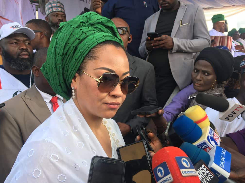 Ekiti Guber: Senator Natasha condemns alleged arrest of PDP members by APC