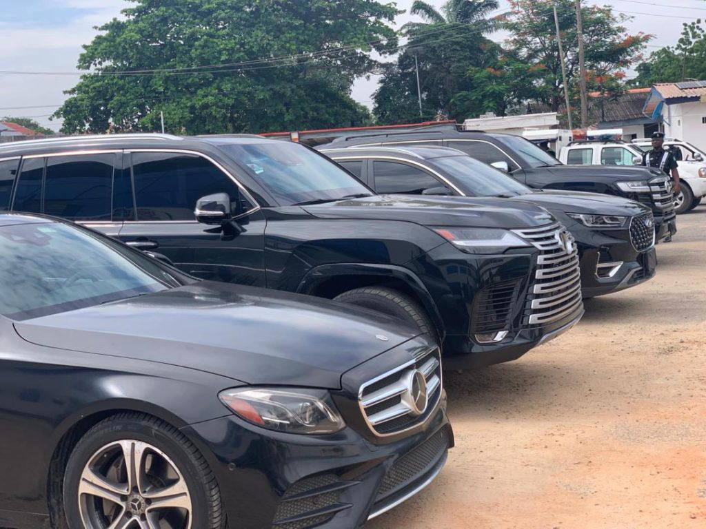 Lagos Police impound 50 vehicles on first day of number plate enforcement