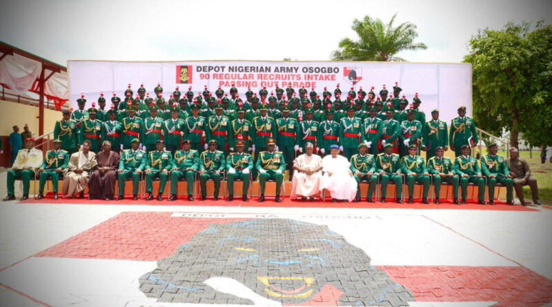 COAS boosts army strength as over 8,000 soldiers graduate from depot, Osogbo