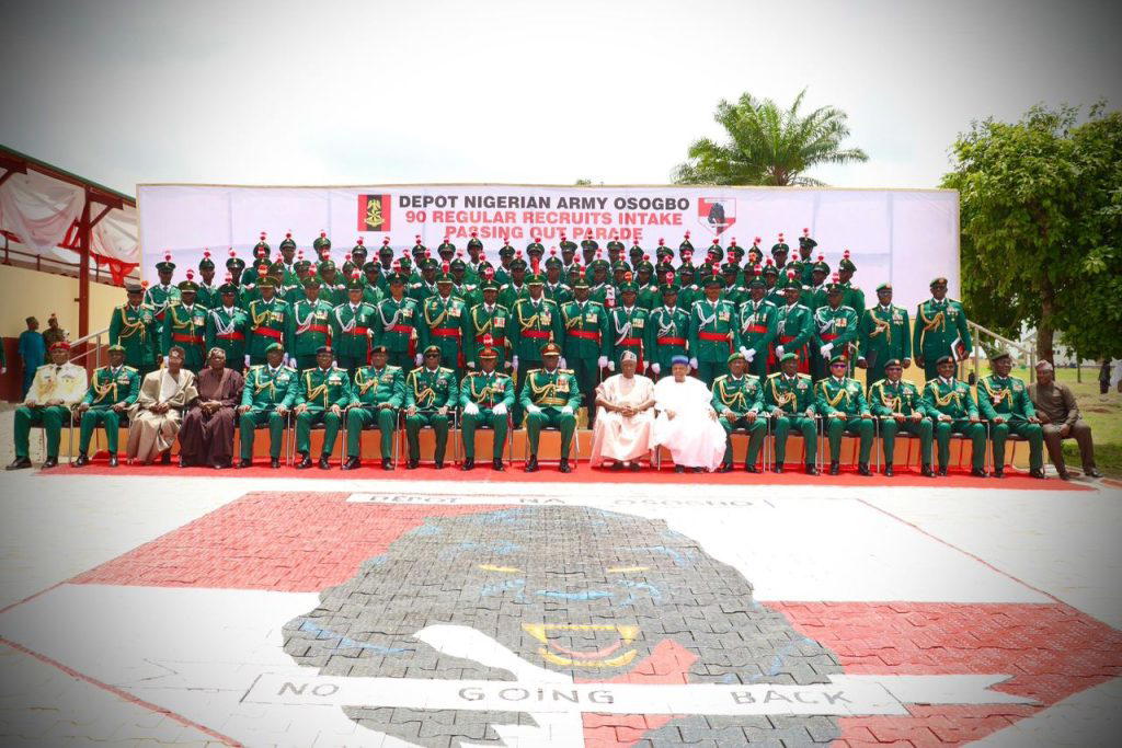 COAS boosts army strength as over 8,000 soldiers graduate from depot, Osogbo