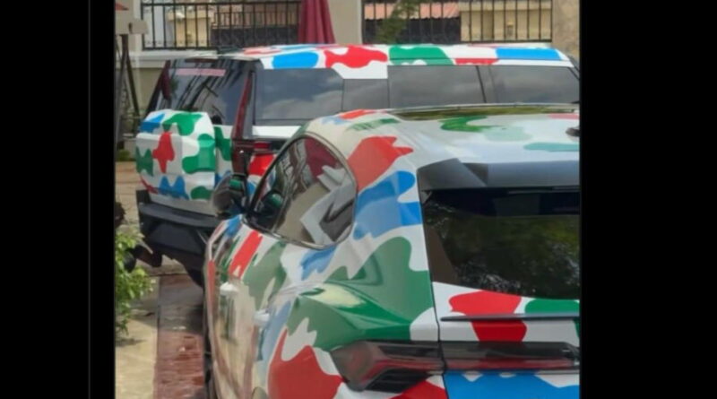 Video: Cubana Chief Priest launches campaign-branded luxury cars for Tinubu