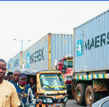 Ago Palace gridlock returns as poor truck Coordination chokes road