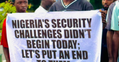Youths March, Call for National Unity Against Terrorism