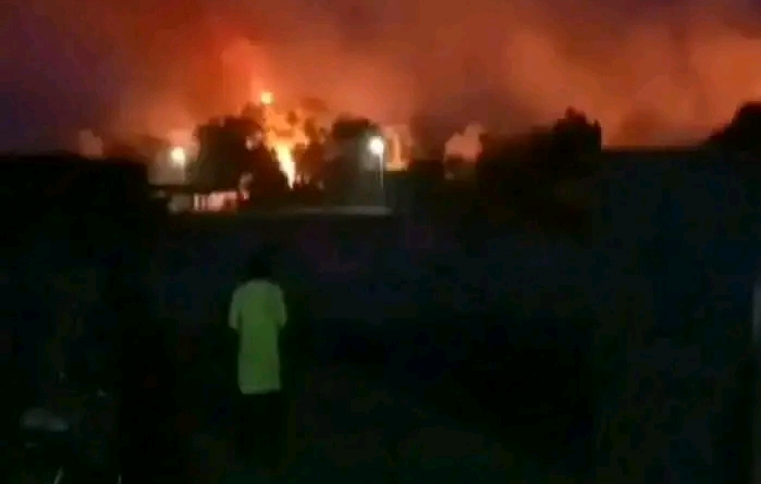 Boko Haram/ISWAP terrorists set Chibok schools ablaze