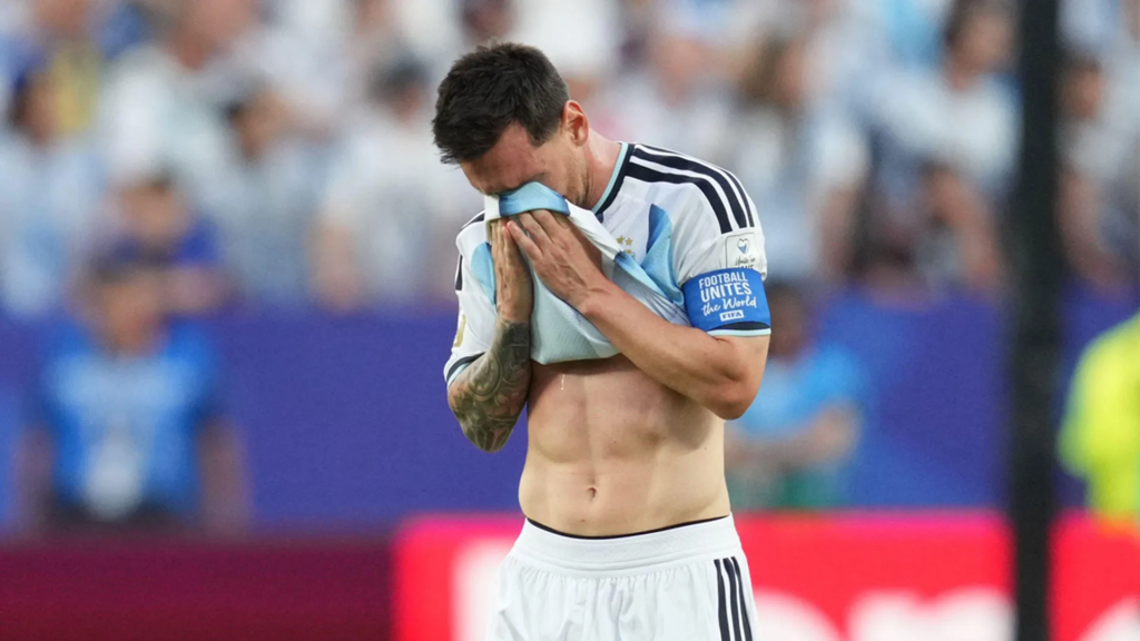 Revealed: Why Messi cried after scoring against Algeria