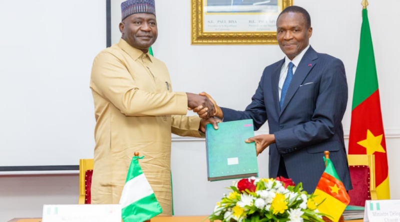 Nigeria, Cameroon Sign MoU to Strengthen Security along the Southern Border
