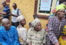 Photos: PDP candidate arrives polling unit as elderly voters await accreditation in Ikere Ekiti
