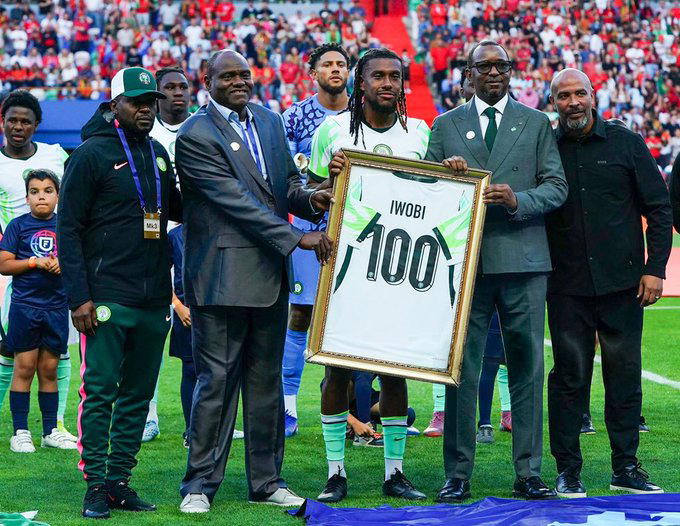 Full list of Super Eagles players with 100 caps as Iwobi achieves feat