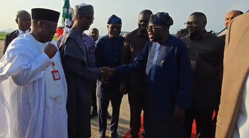 Tinubu returns to Abuja after Eid-el-Kabir holiday