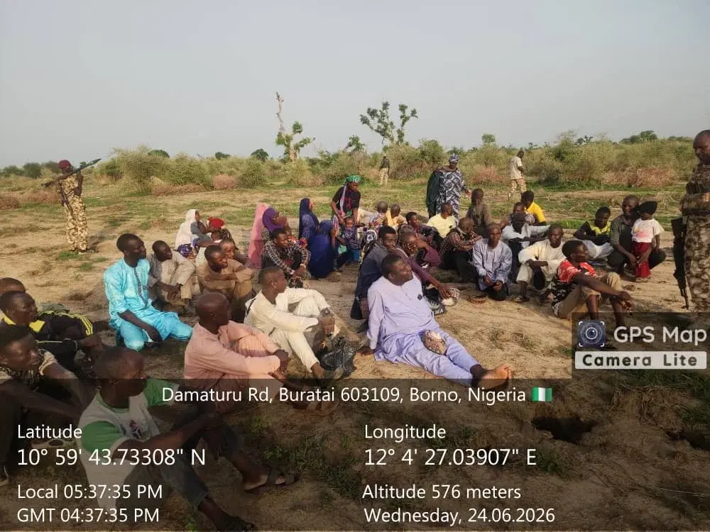 Troops rescue 53 hostages, foil terrorists’ attack in Borno