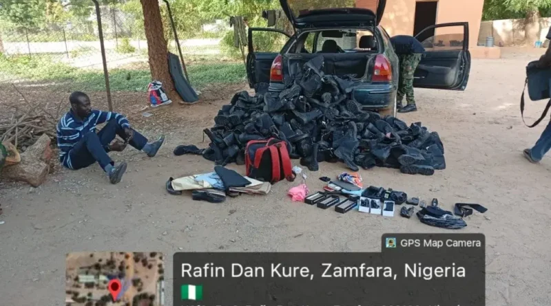 Army intercepts terrorist logistics supplier, recover 150 combat boots in Zamfara