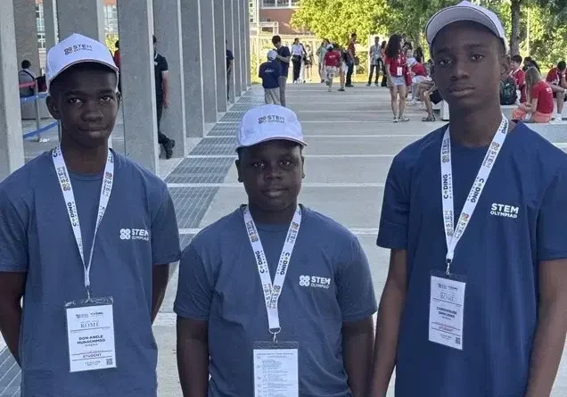 Meet three Nigerian students who won gold in international STEM Olympiad competition