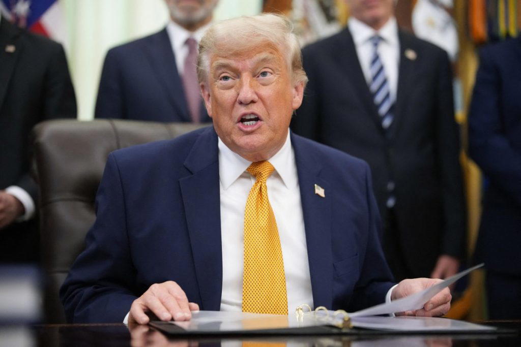 Trump says US to hit Iran hard