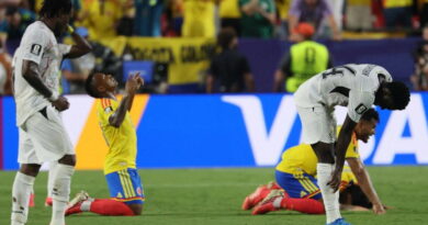 Colombia defeat Ghana 1-0 to reach World Cup last 16