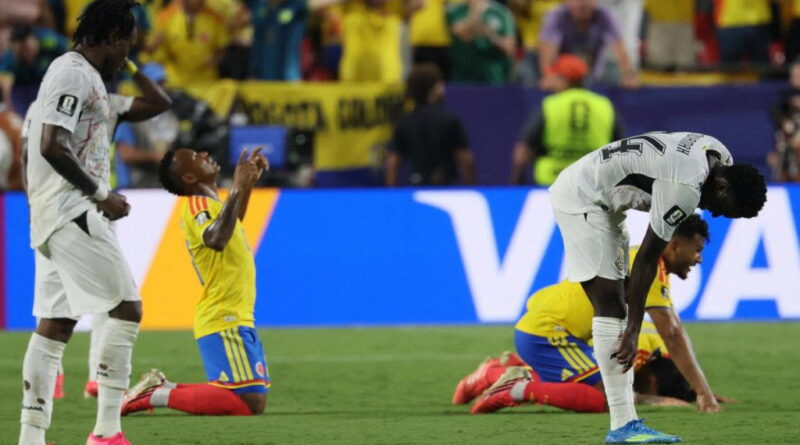 Colombia defeat Ghana 1-0 to reach World Cup last 16