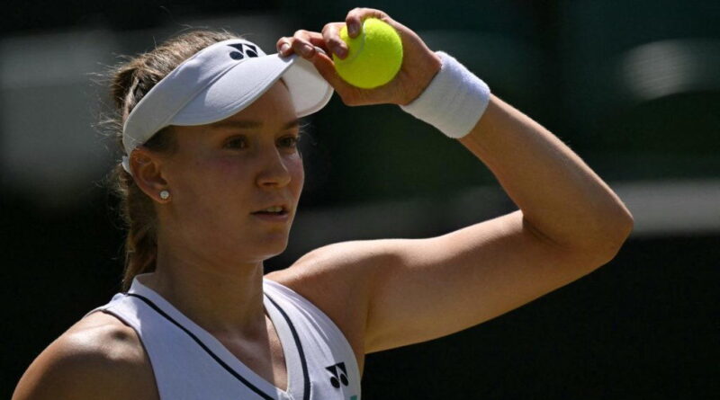 Former champion Rybakina crashes out at Wimbledon