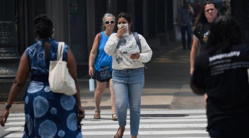Wildfire smoke engulfs millions in US ahead of World Cup final