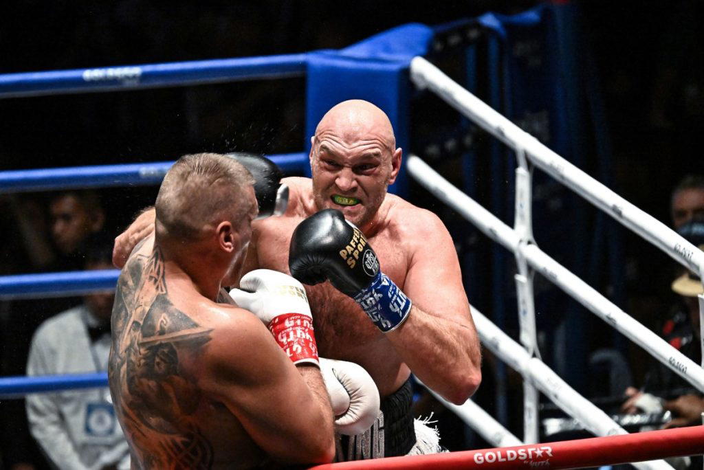 Tyson Fury sets up potential Anthony Joshua clash with dominant TKO victory