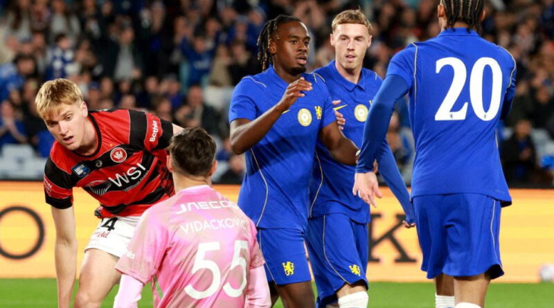Pedro bags three as Alonso starts Chelsea reign with 6-4 win over Western Sydney Wanderers