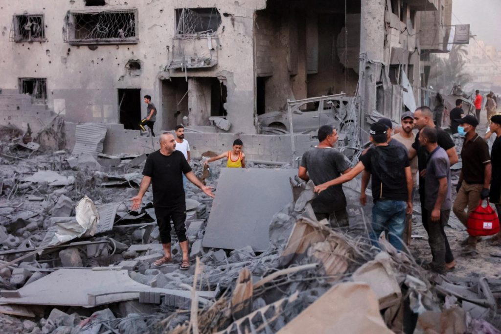 Israel army strikes Gaza mosque, says used for Hamas ‘weapons storage’