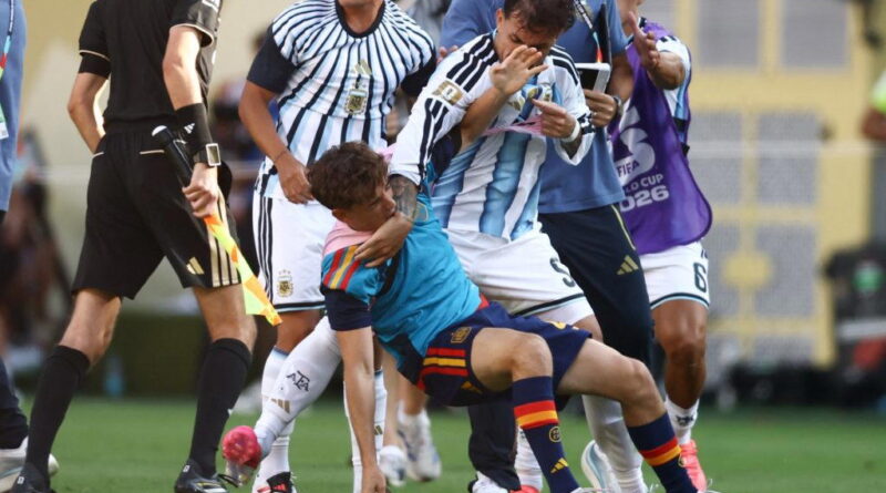 Argentina players face FIFA investigation over World Cup final altercation with Spain