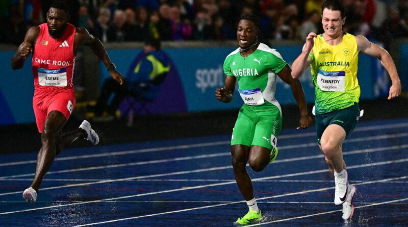 Commonwealth Games: Ajayi finishes with bronze in men’s 100m final