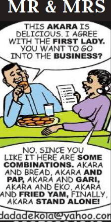 Cartoon: Remaining licence from Iya Alakara-General