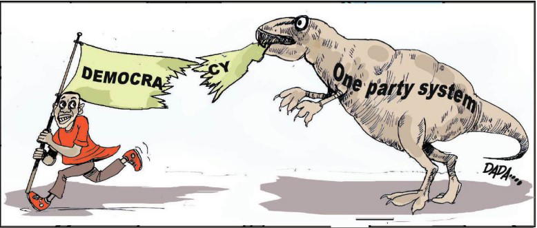 Cartoon: ‘Demonstration of craze’