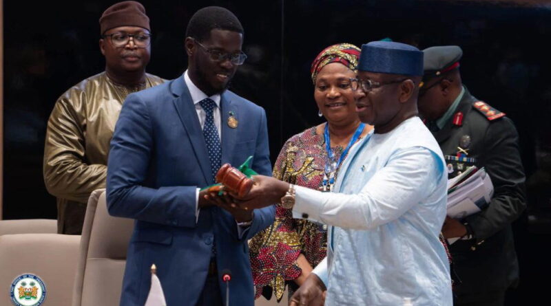 Senegal President Diomaye Faye elected new ECOWAS chairman