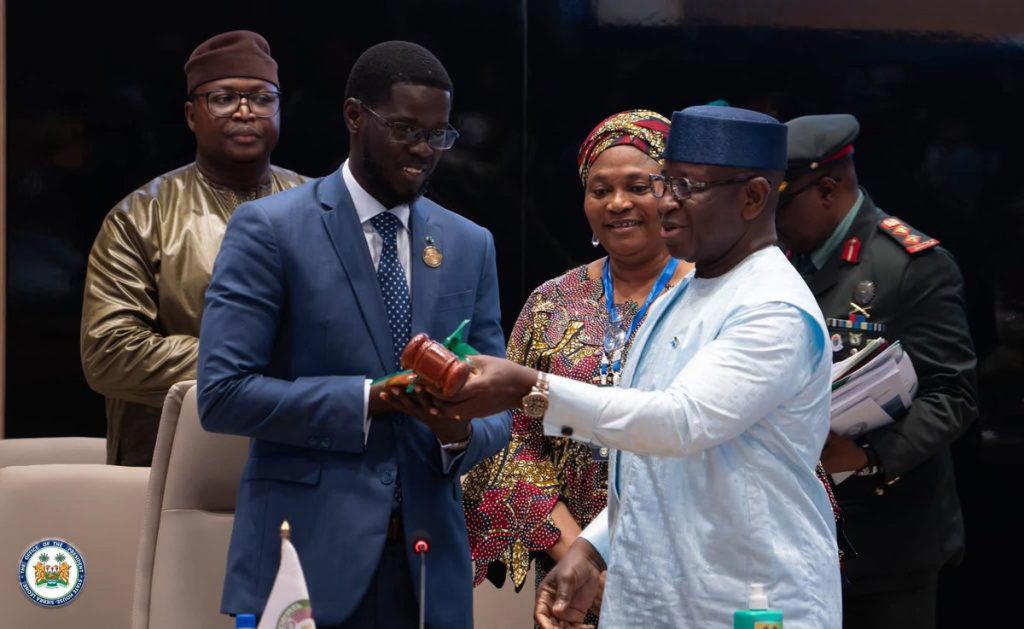 Senegal President Diomaye Faye elected new ECOWAS chairman