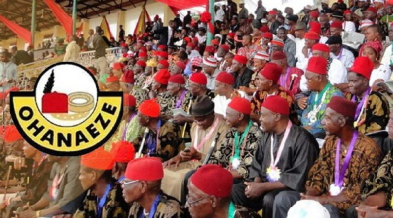 Ohaneze Ndigbo applauds Tinubu over Tor’s appointment, says it signals renewed hope