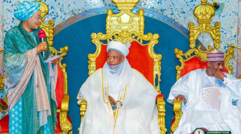Remi Tinubu pays homage to Sultan, hails role in national unity