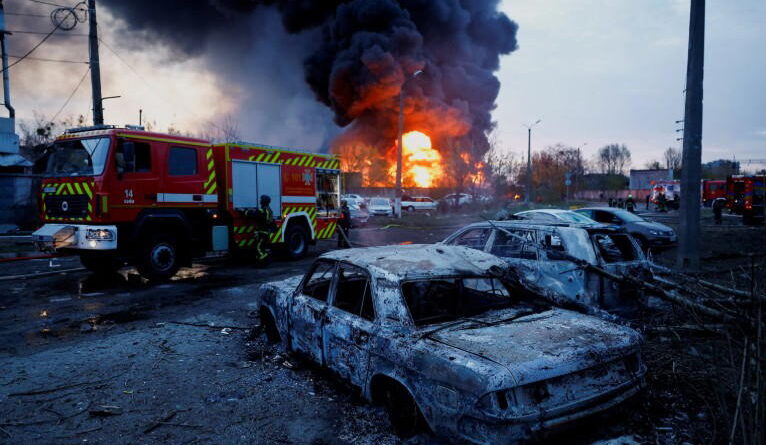 At least 16 killed in Ukrainian, Russian strikes as attacks intensify