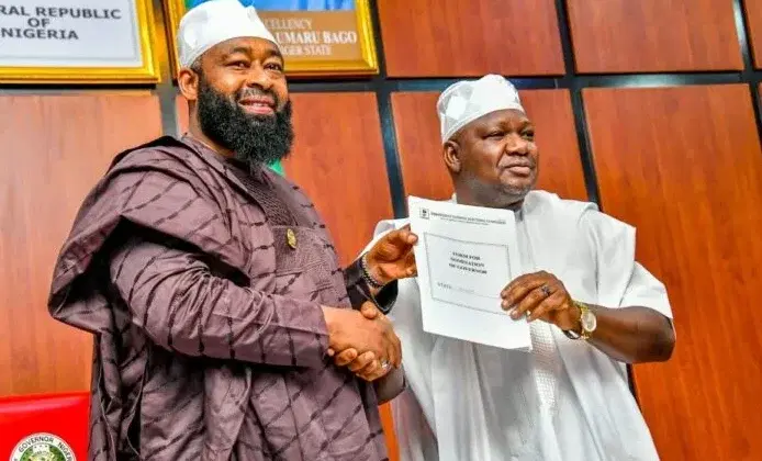 2027: Gov Bago retains deputy as running mate