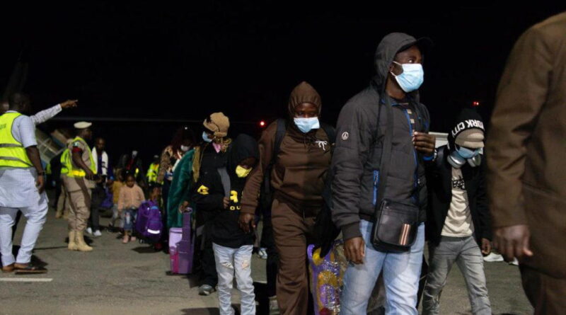 Photos: Another batch of Nigerians evacuated from S’Africa arrive Lagos