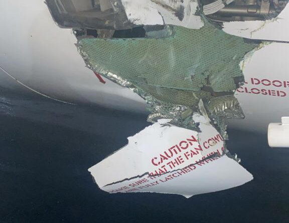 Air Peace faces flight disruptions as ground handling equipment damages aircraft