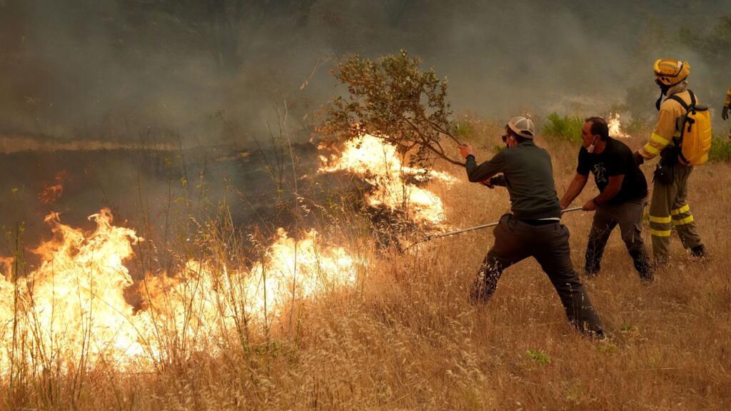 Spain fights to ‘save lives’ as wildfires rage near Madrid