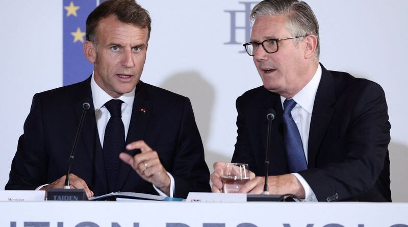 Macron presents UK’s Starmer with France’s highest award