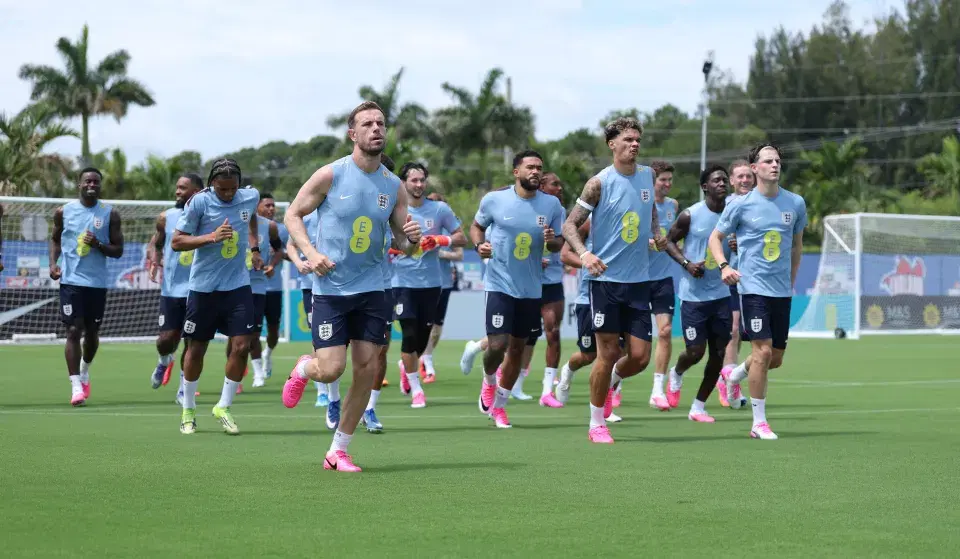 England’s Rice, Guehi and James train ahead of Norway World Cup clash