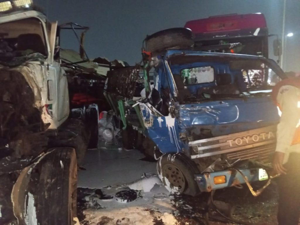 One dead, one injured in multiple crashes on Kara Bridge
